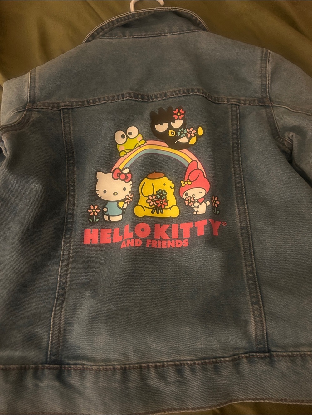 Hello Kitty Light Blue Denim Jacket